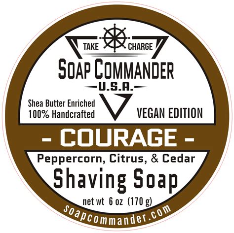 soap commander courage smells like bleu de chanel|Courage Shaving Soap .